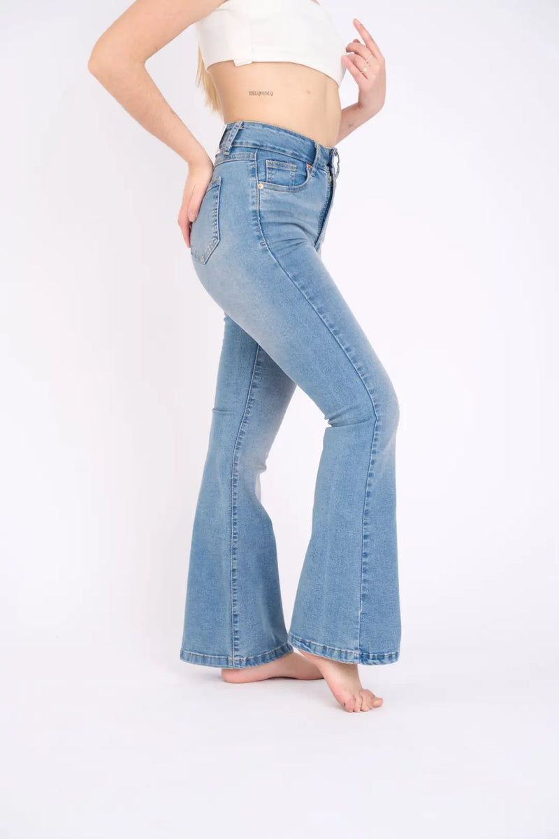 Pantalones Jeans Rígidos