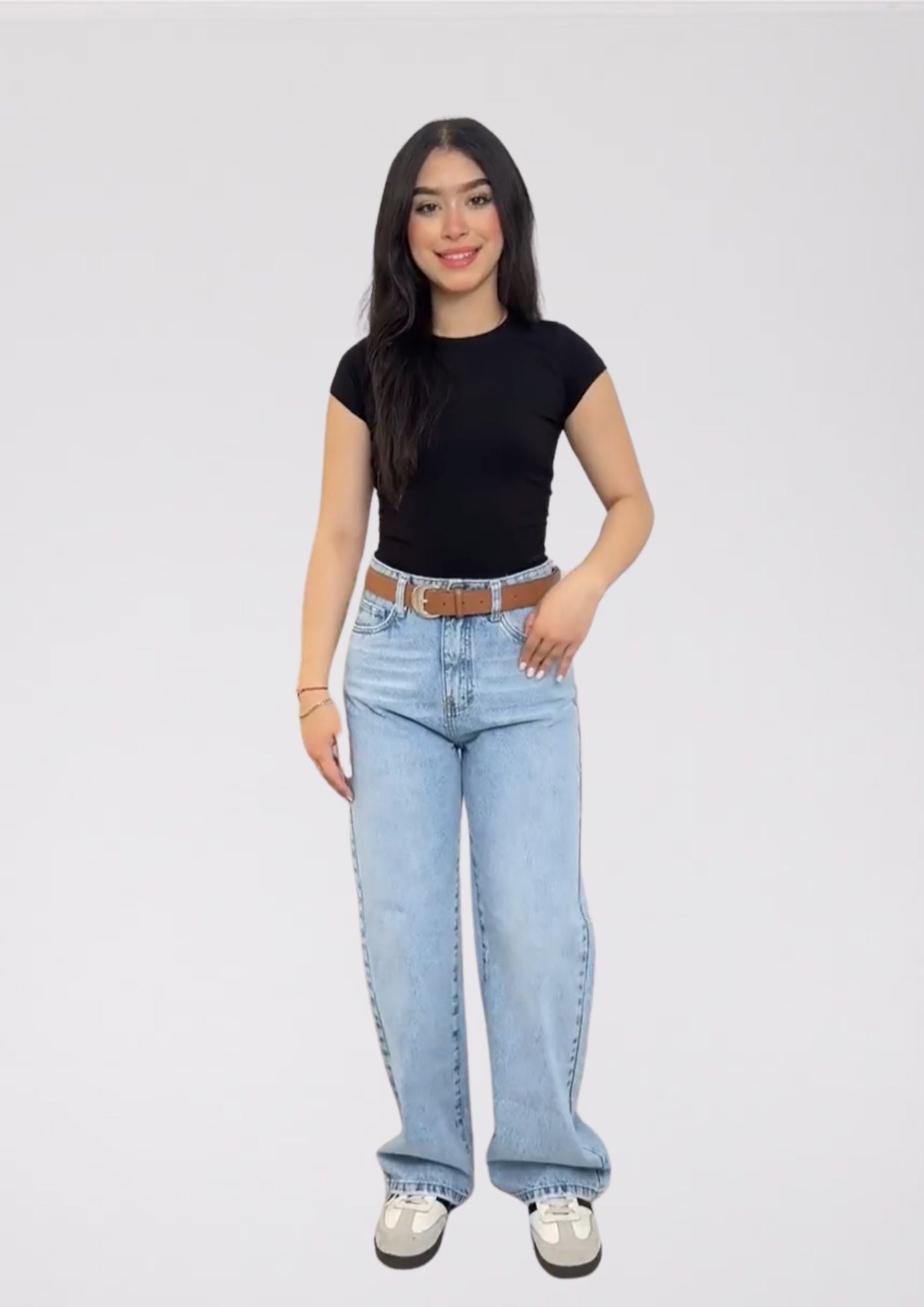 WIDE LEG JEAN RIGIDO