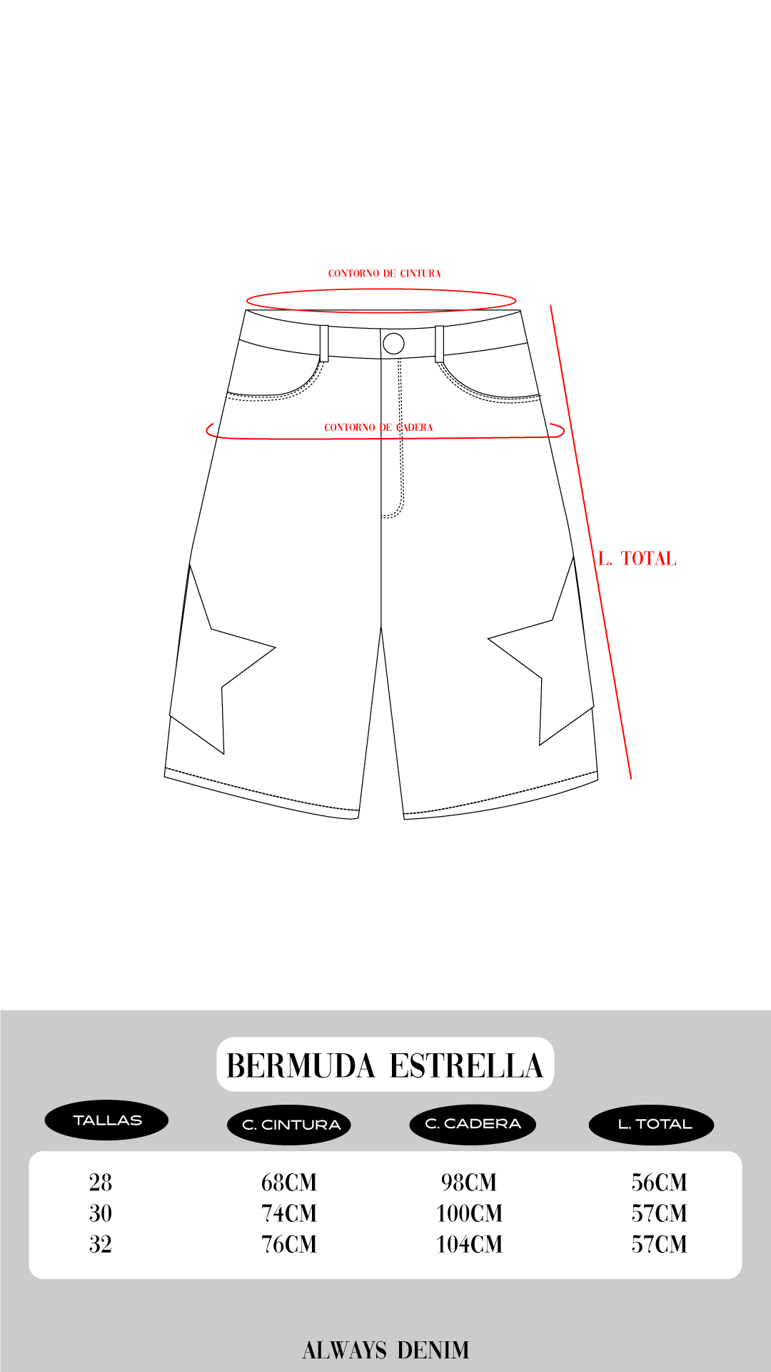 BERMUDA ESTRELLA