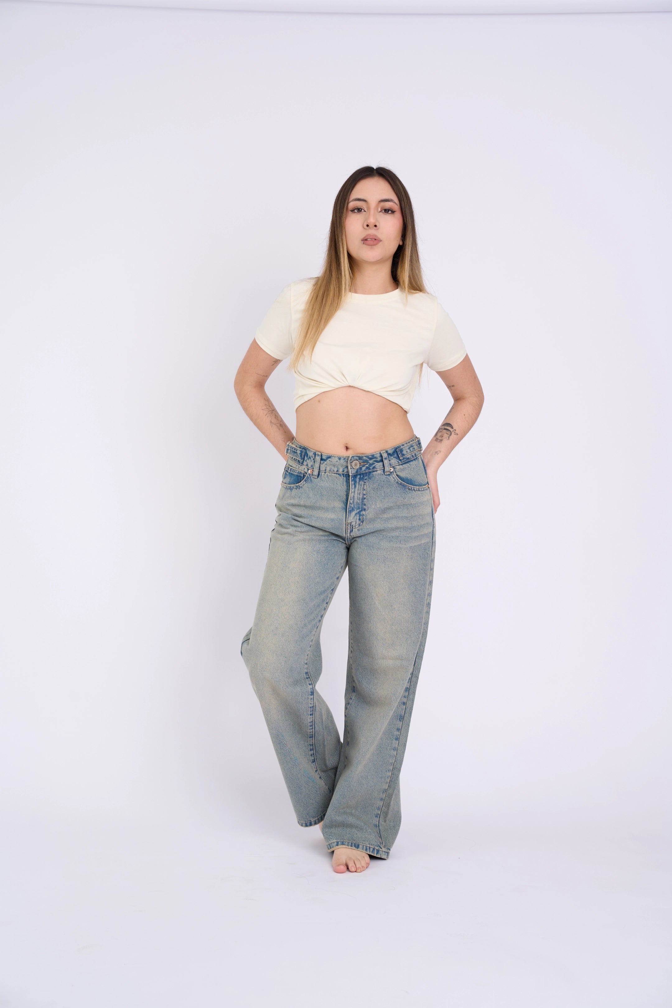 BAGGY REGULADOR - MANTEQUILLA