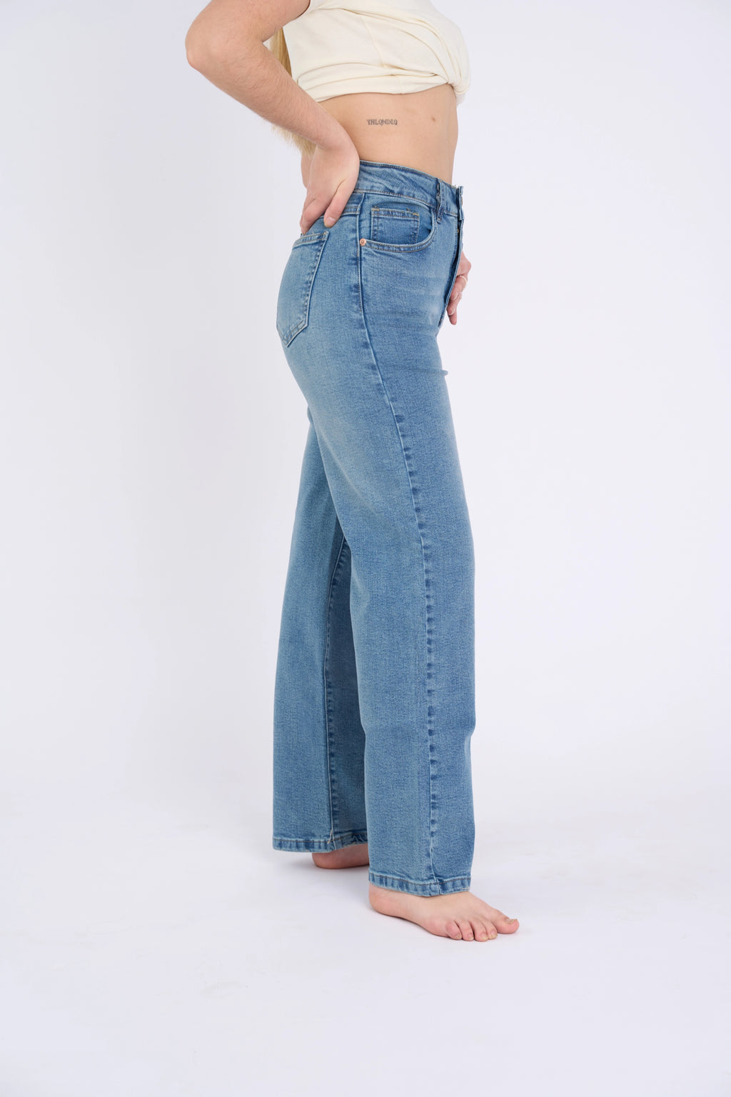 WIDE LEG  CONFY - MAIZ