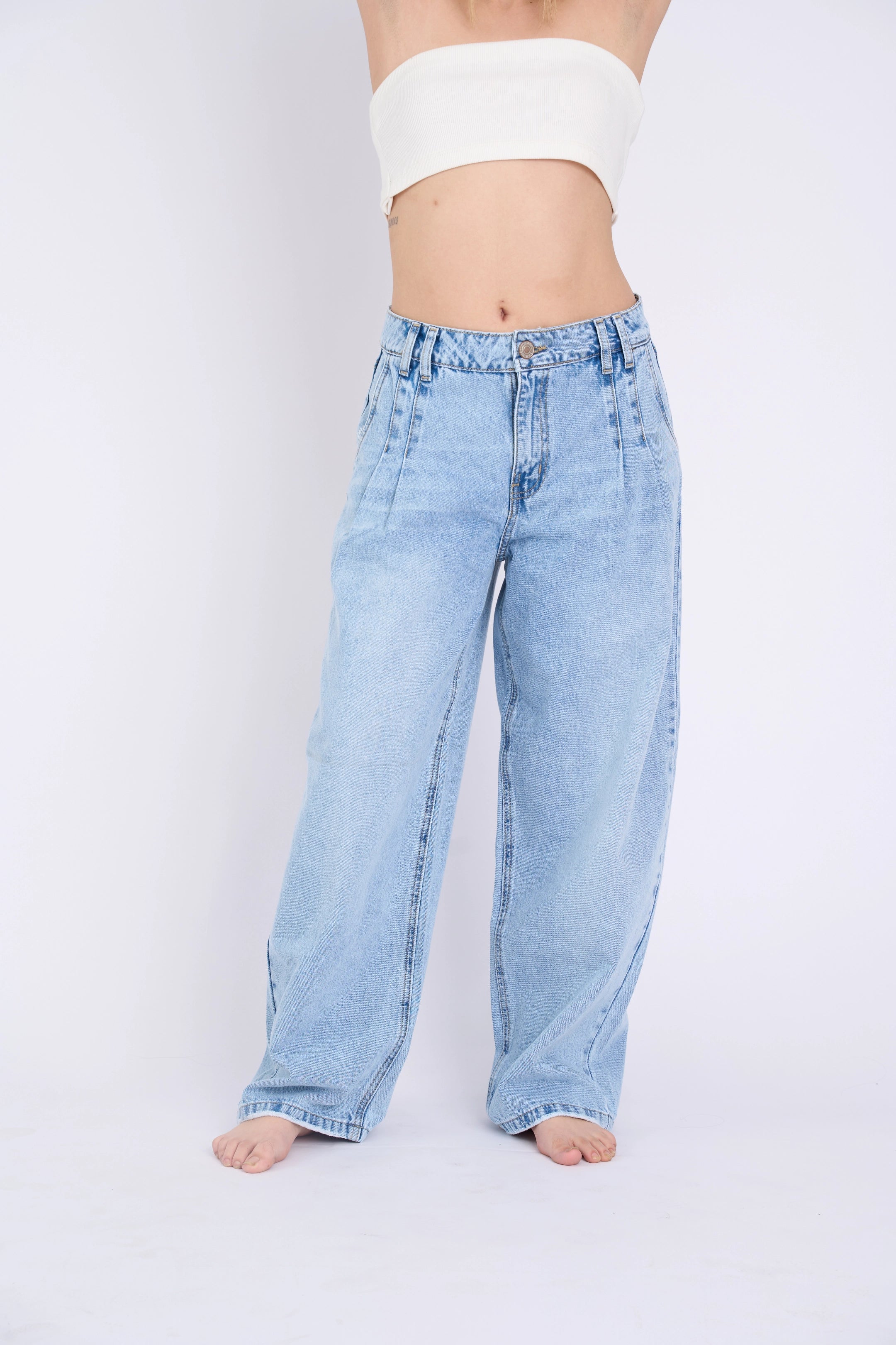 LOW RISE PINZAS - HIELO