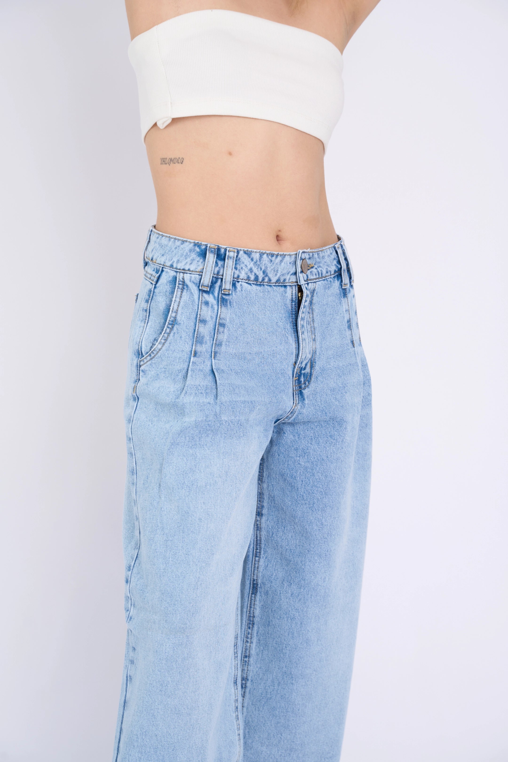 LOW RISE PINZAS - HIELO