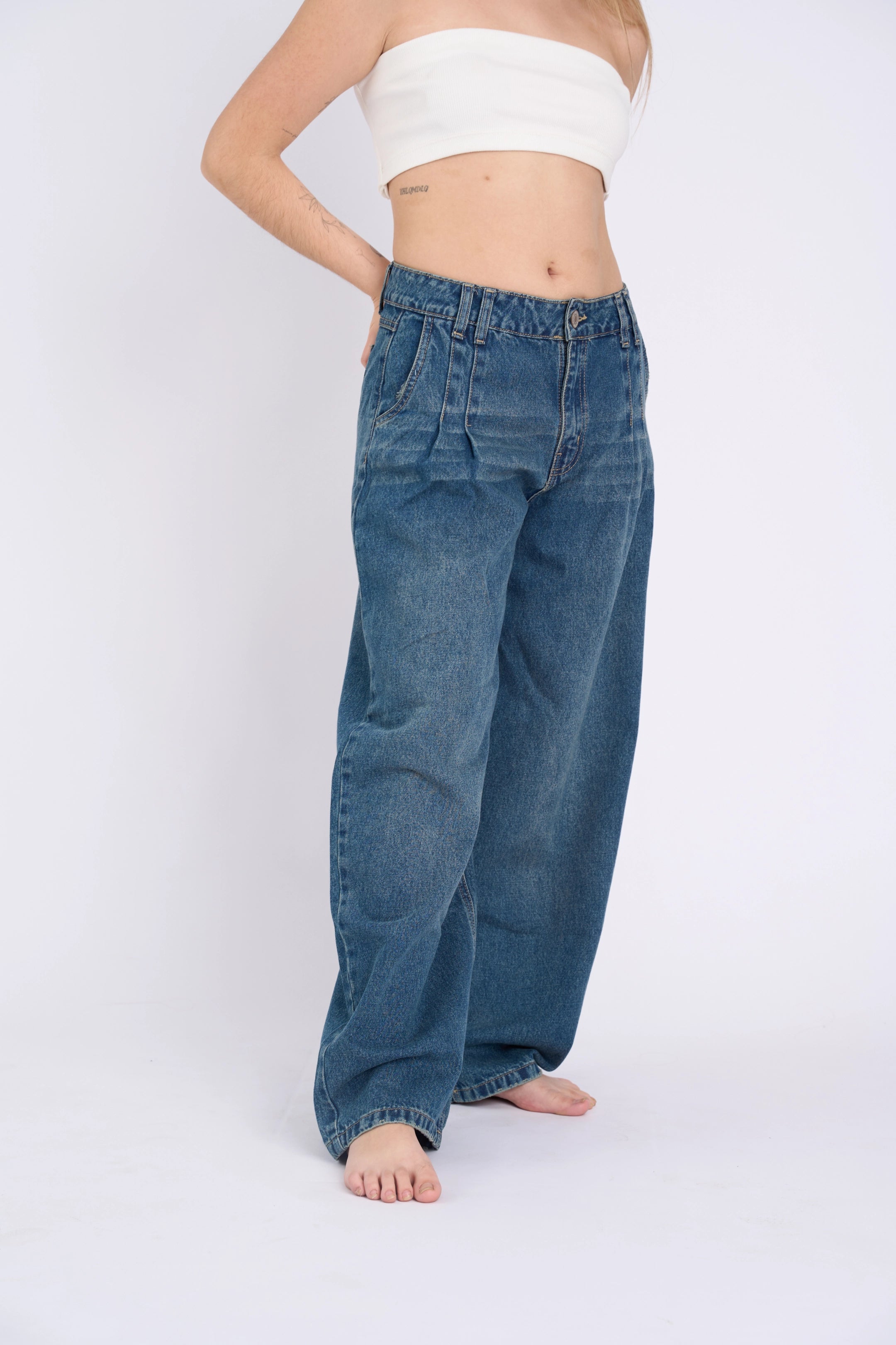 LOW RISE PINZAS - BLUE