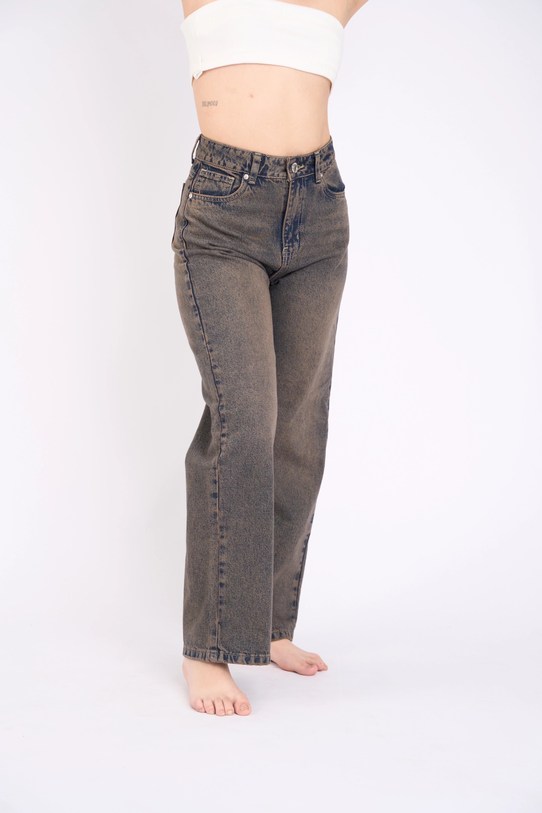 WIDE LEG RIGIDO - BROW