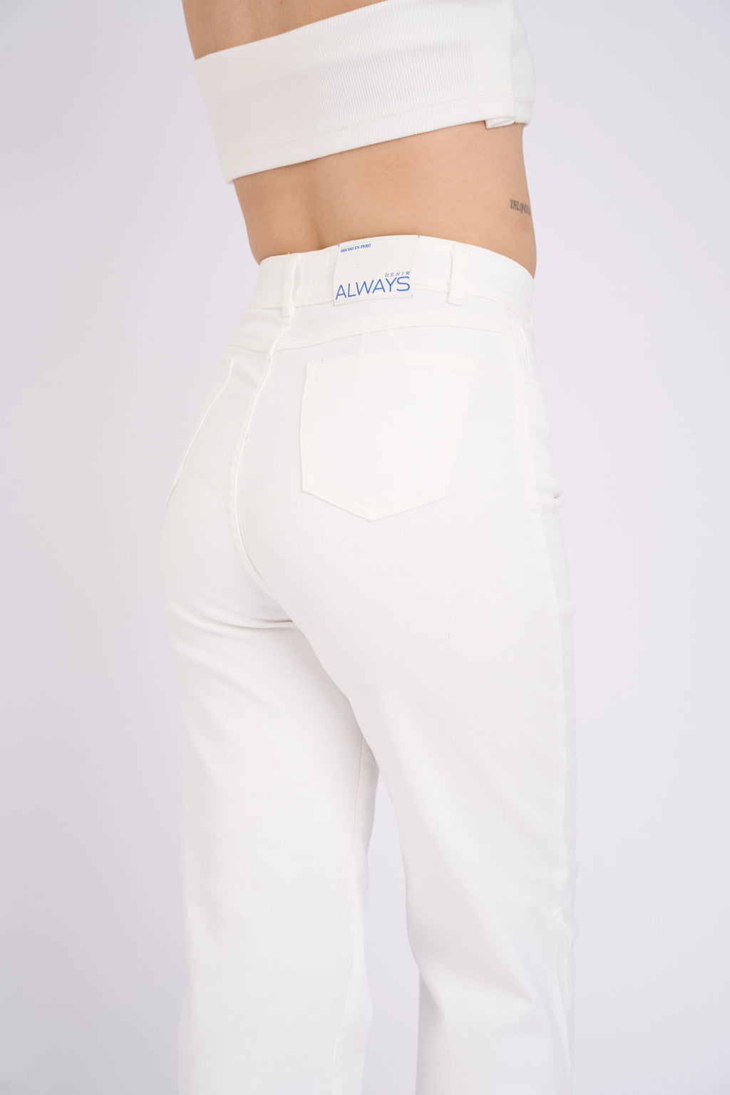 WIDE LEG COLOR COMFY - PERLA