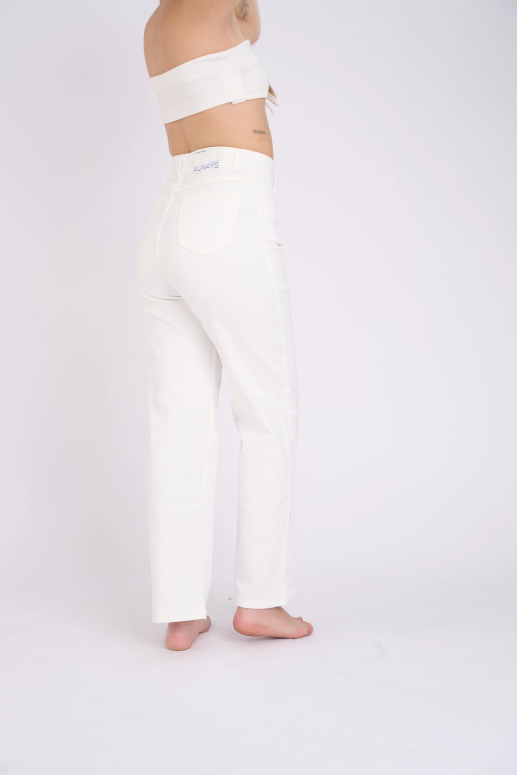 WIDE LEG COLOR COMFY - PERLA