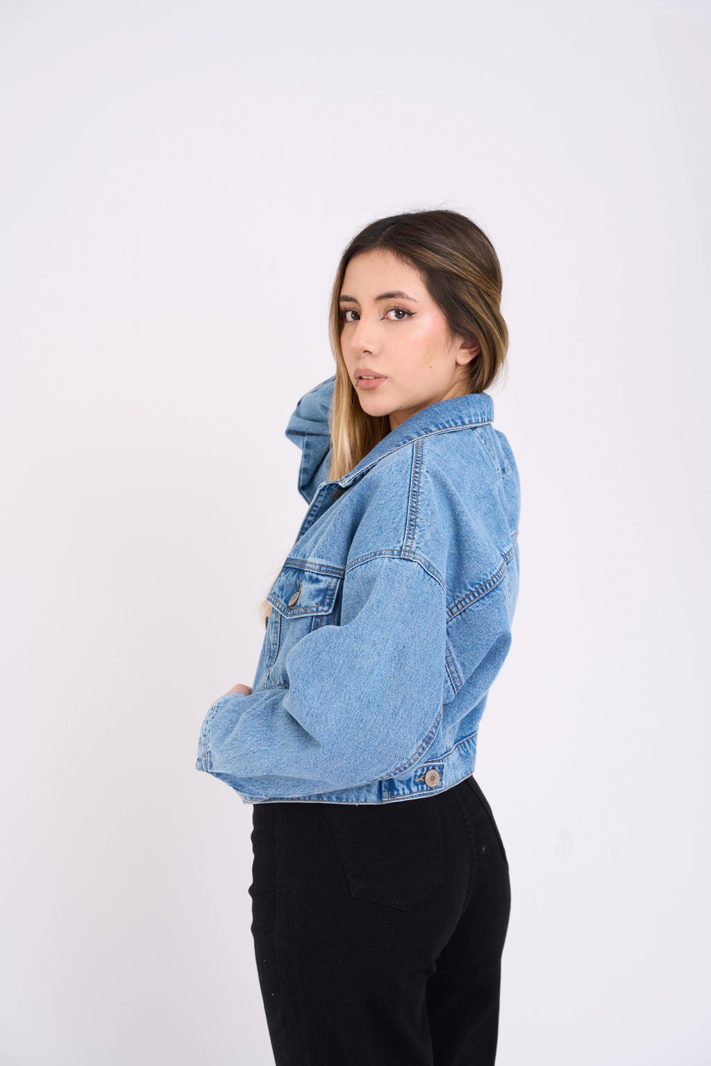 CASACA BELEN - CELESTE INTERMEDIO