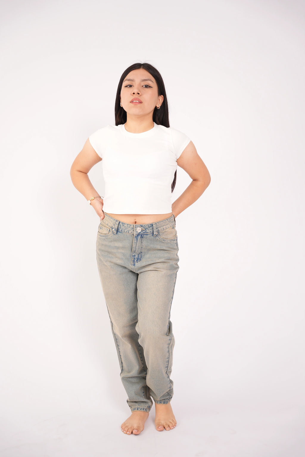 MOM JEAN  - MANTEQUILLA