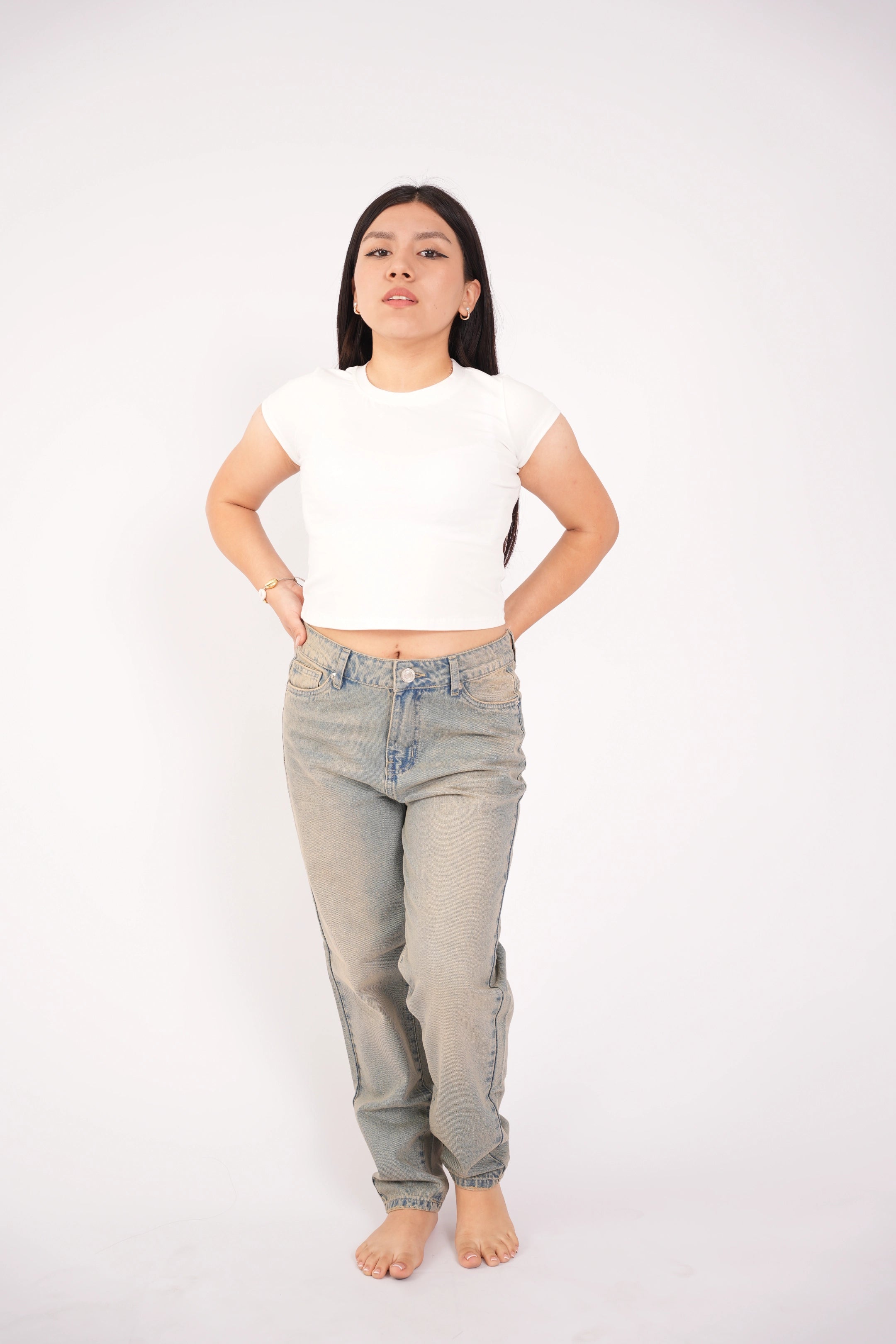 MOM JEAN  - MANTEQUILLA