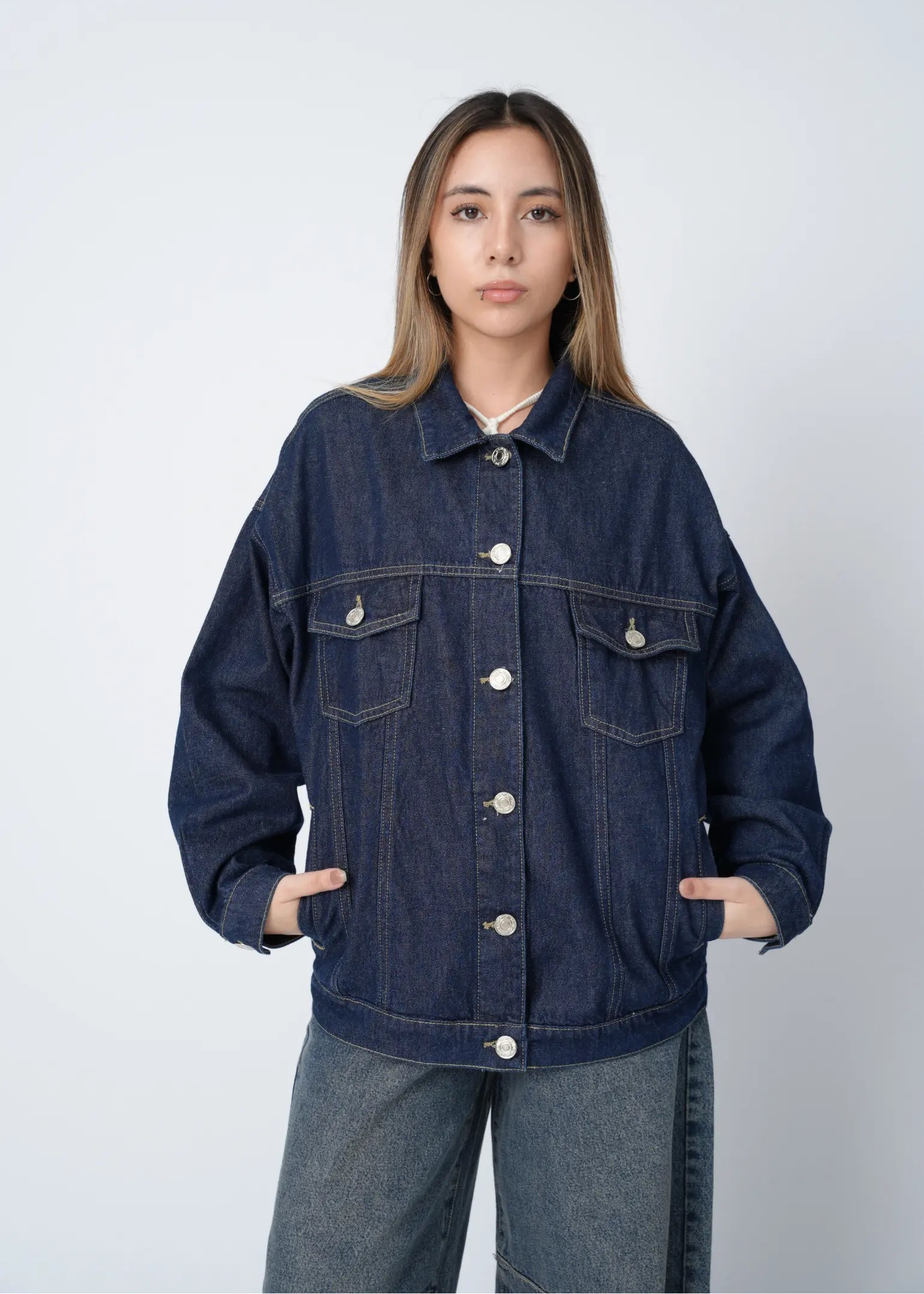 CASACA ABIGAIL - INDIGO