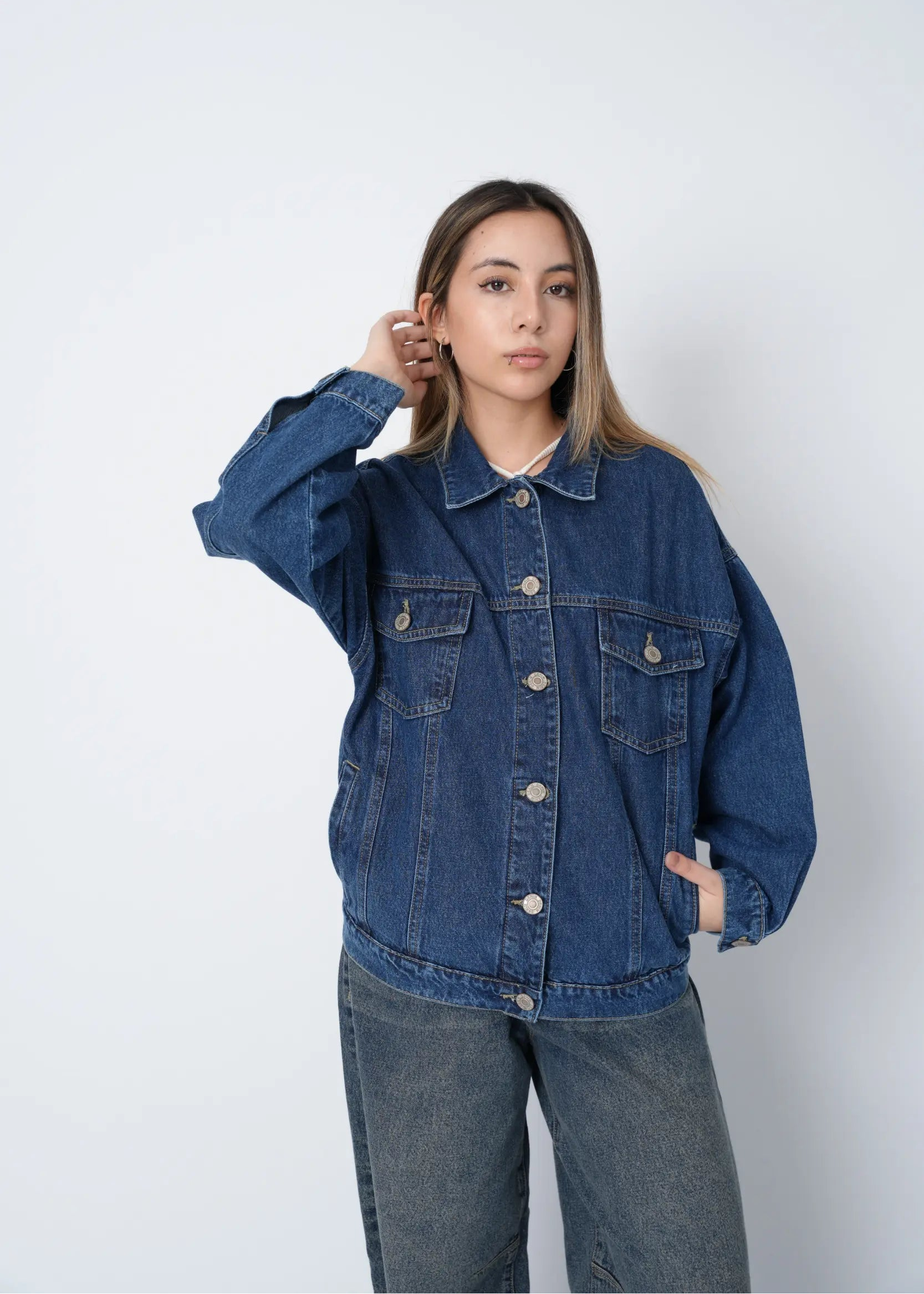 CASACA ABIGAIL - AZUL