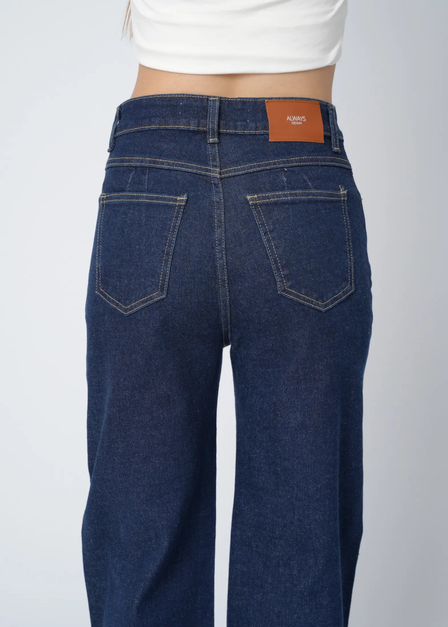 WIDE LEG COMFY - INDIGO