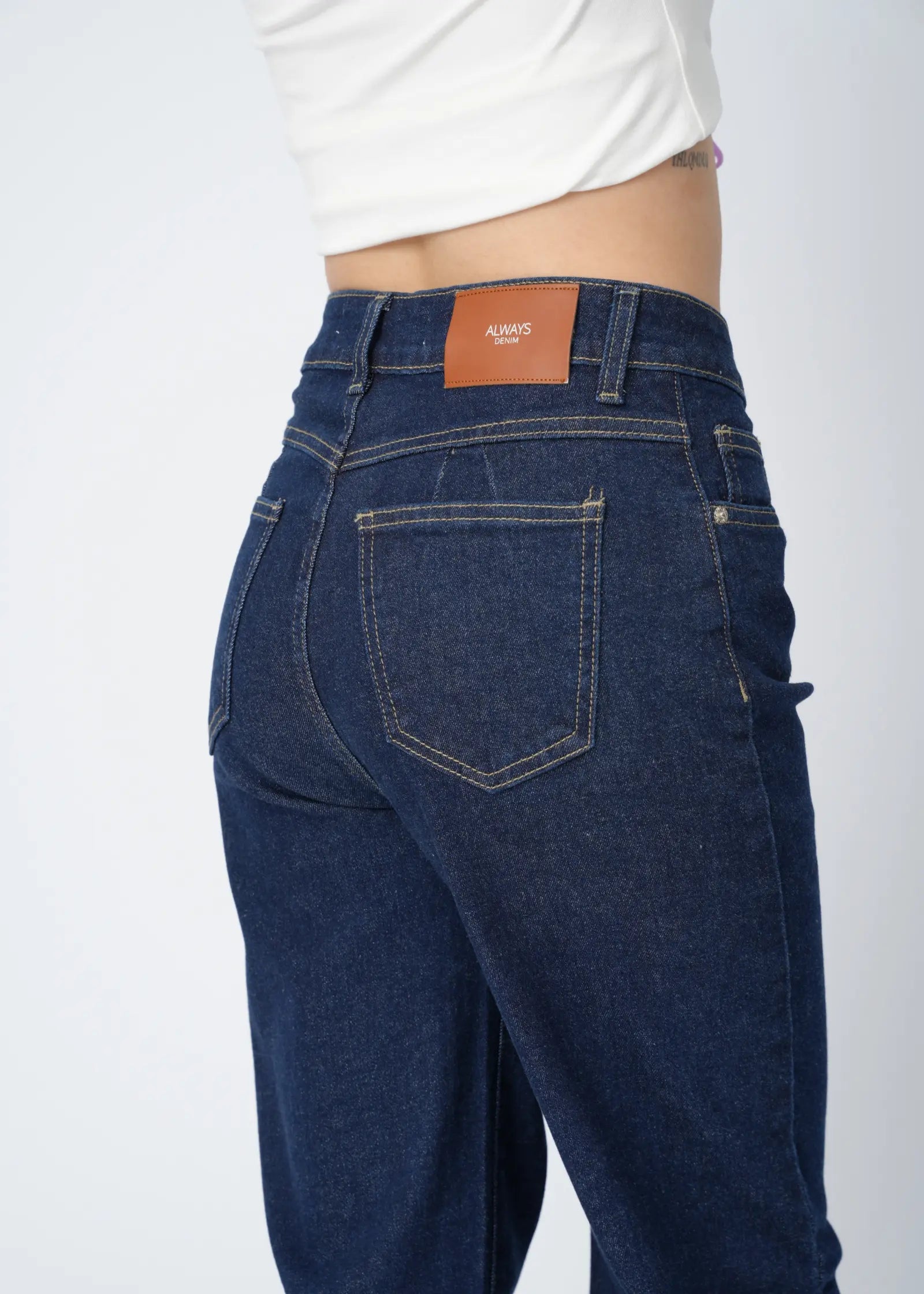WIDE LEG COMFY - INDIGO