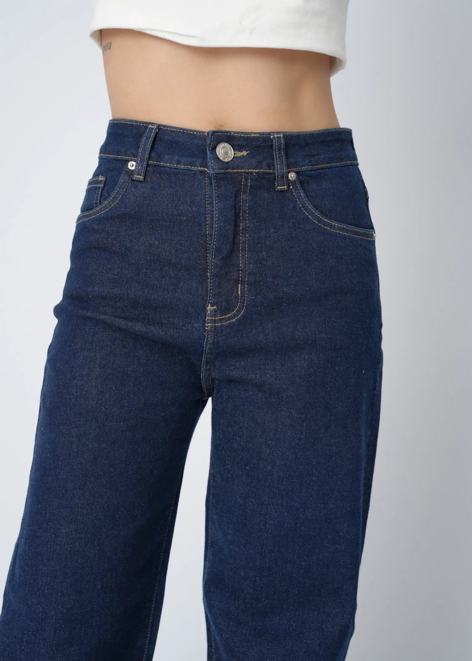 WIDE LEG COMFY - INDIGO
