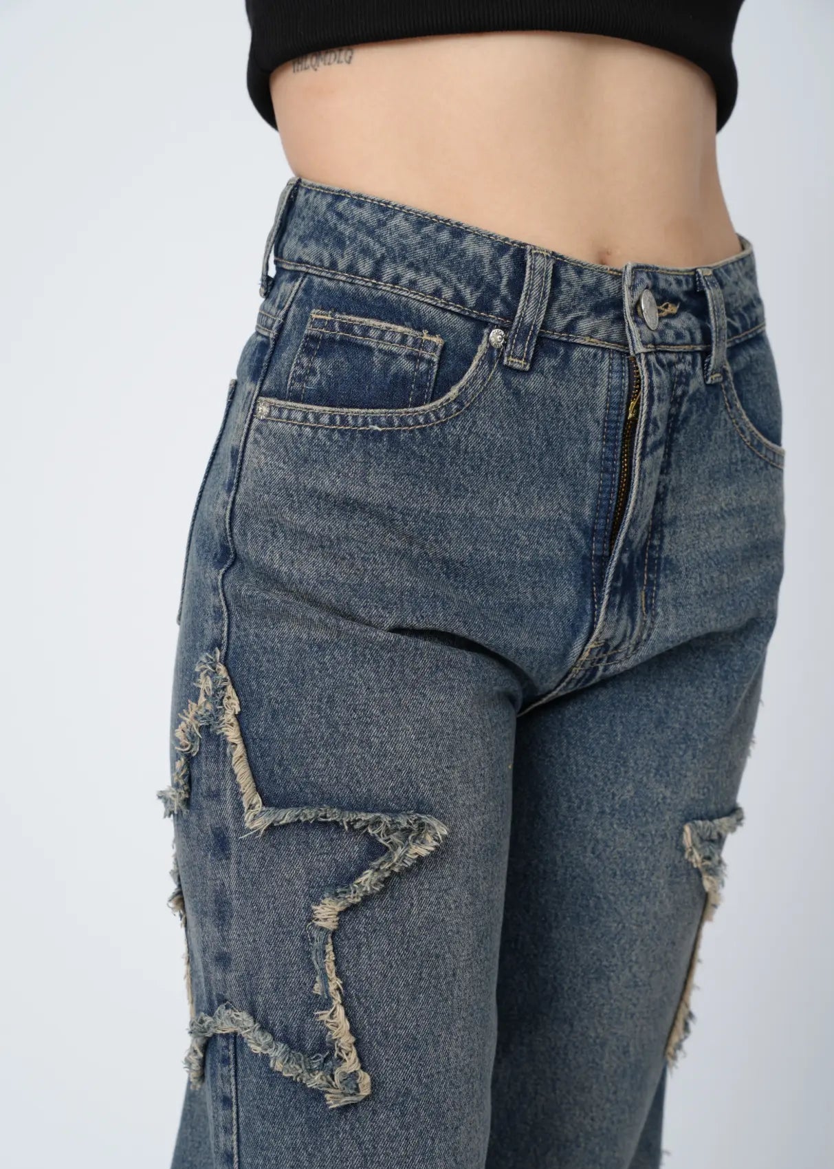 WIDE LEG ESTRELLA - MADERA