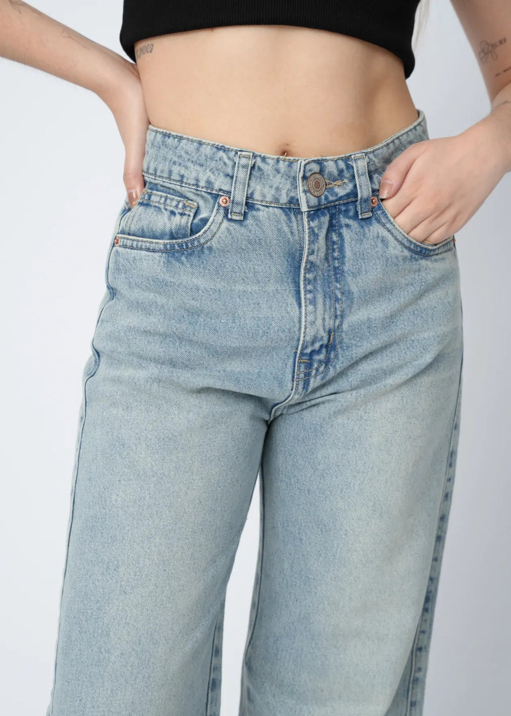 WIDE LEG RÍGIDO - MAIZ