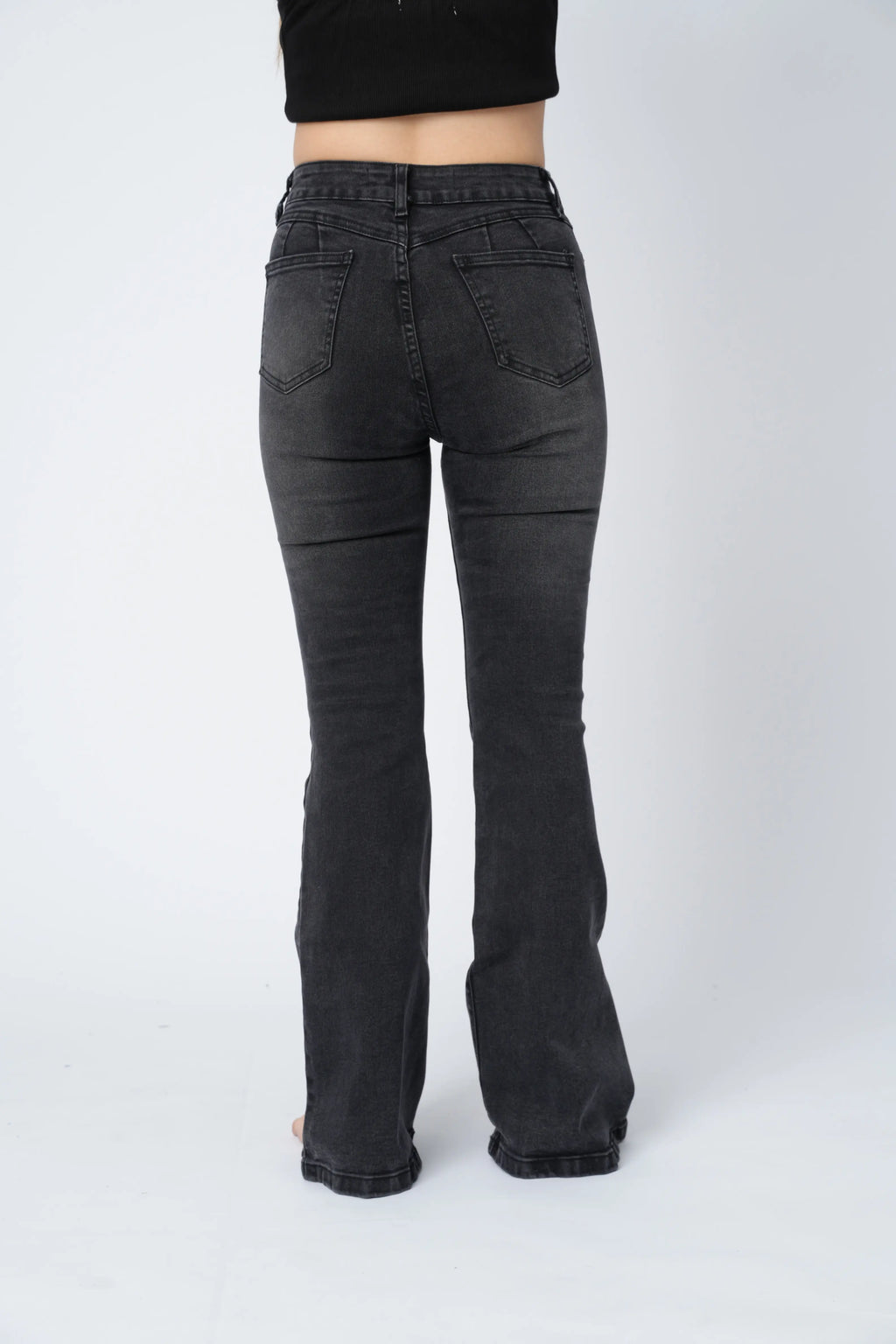 FLARE JEAN - PLOMO OSCURO
