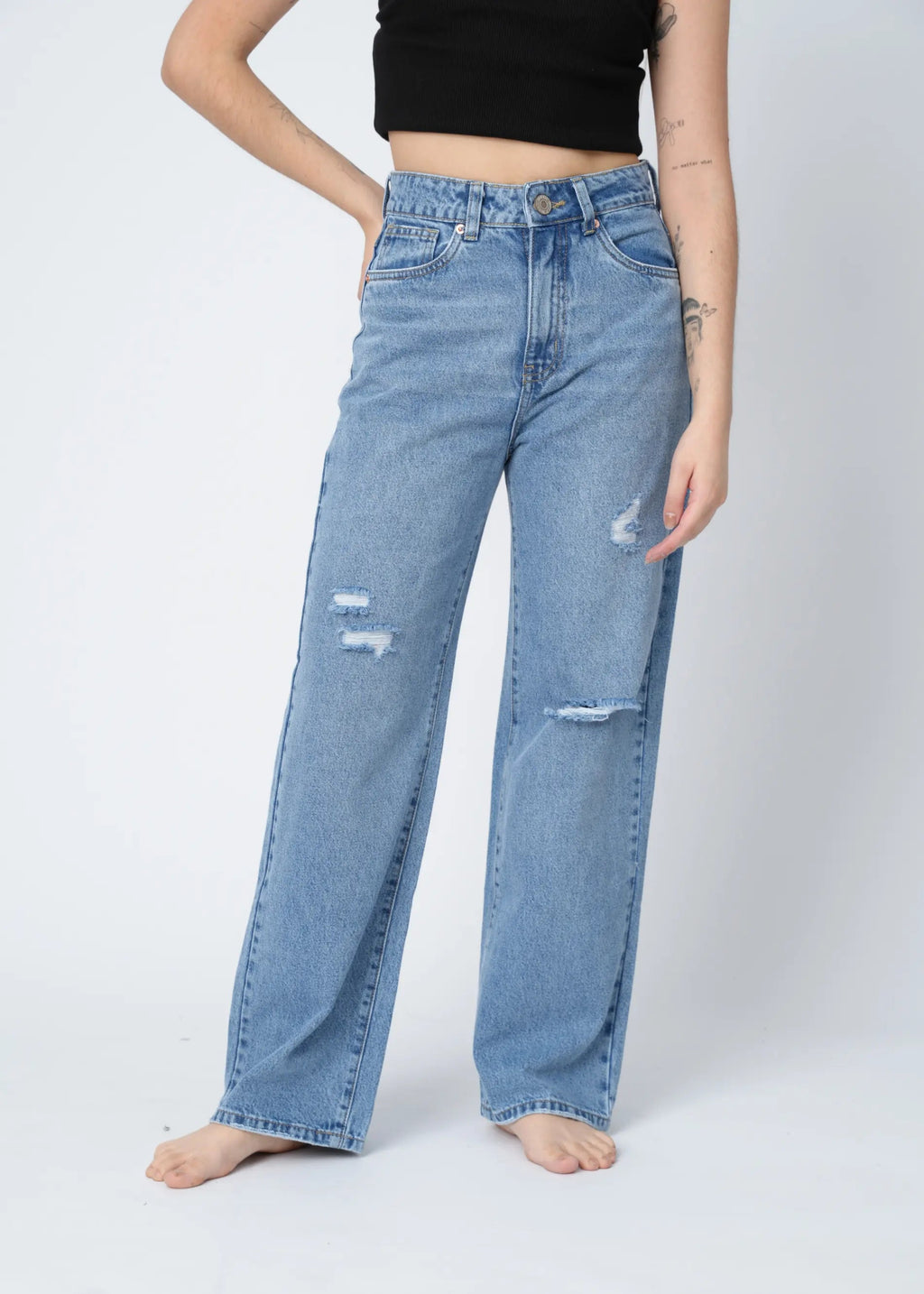 WIDE LEG RASGADO - INTERMEDIO