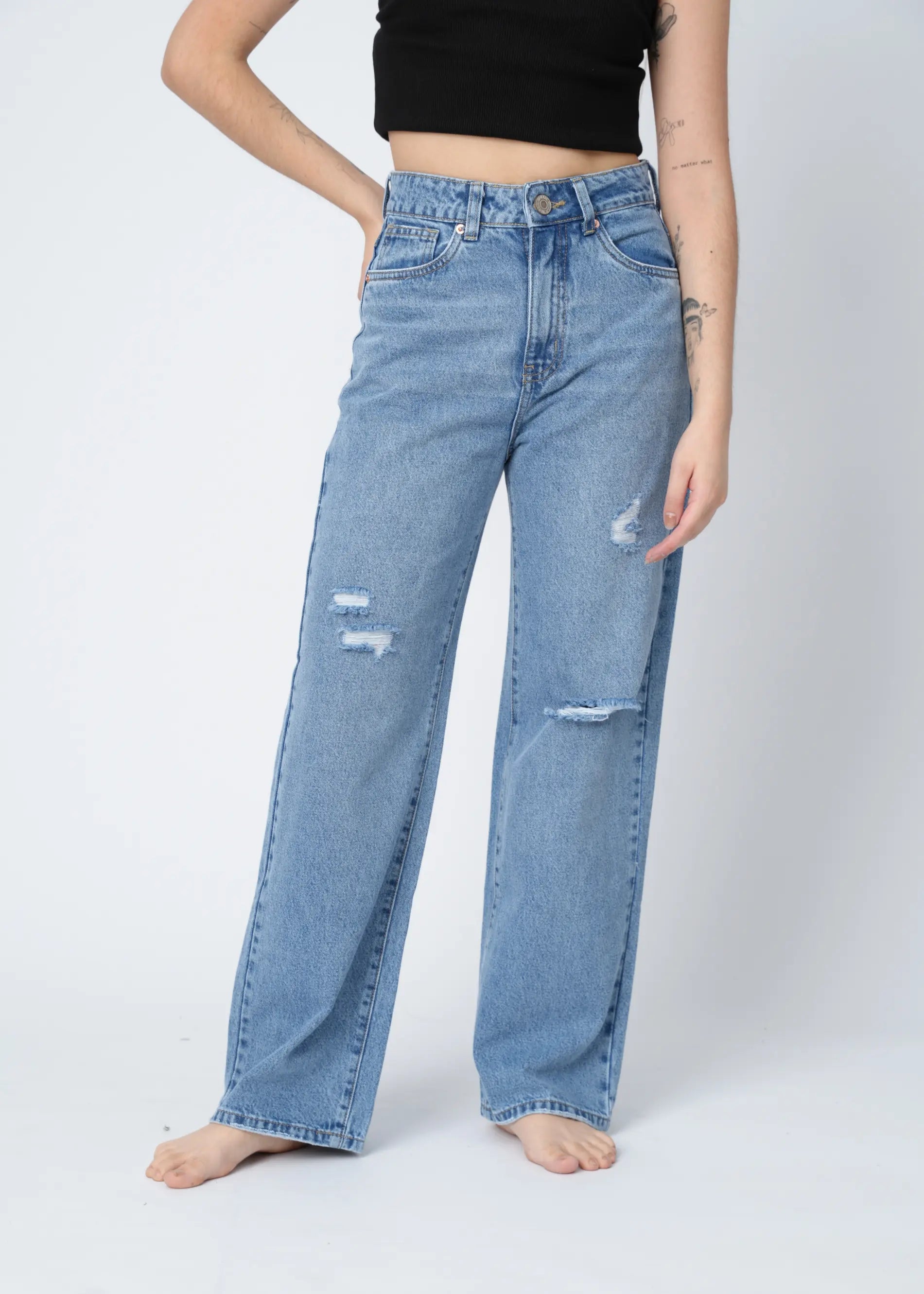 WIDE LEG RASGADO - INTERMEDIO