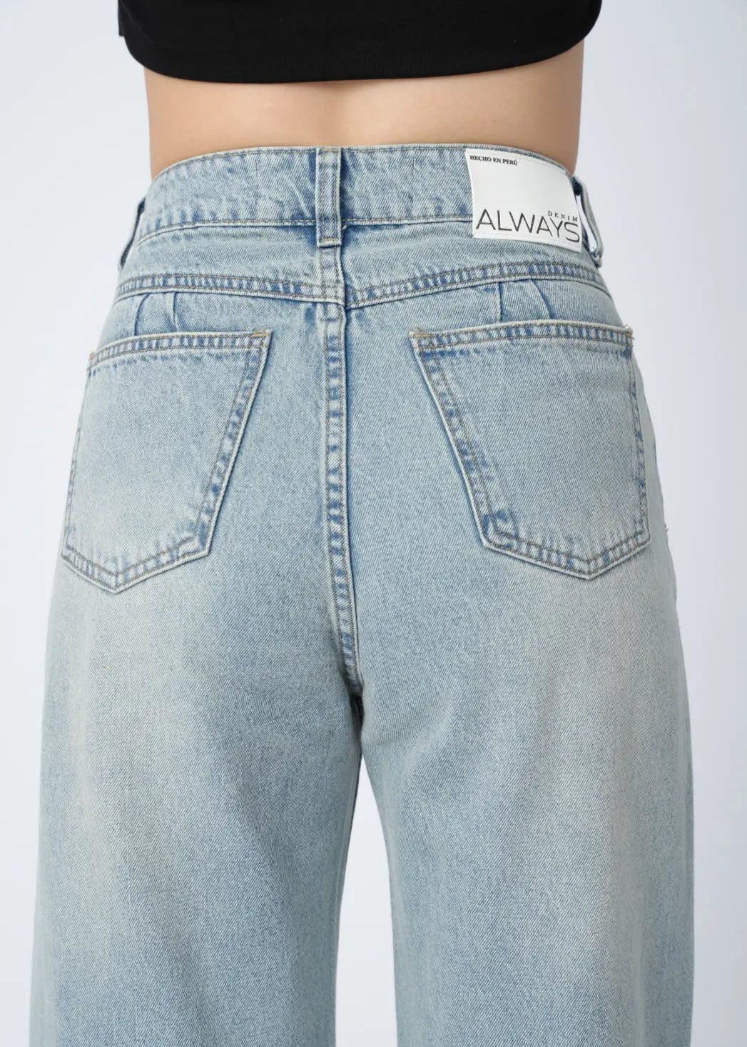 WIDE LEG RASGADO - MAIZ