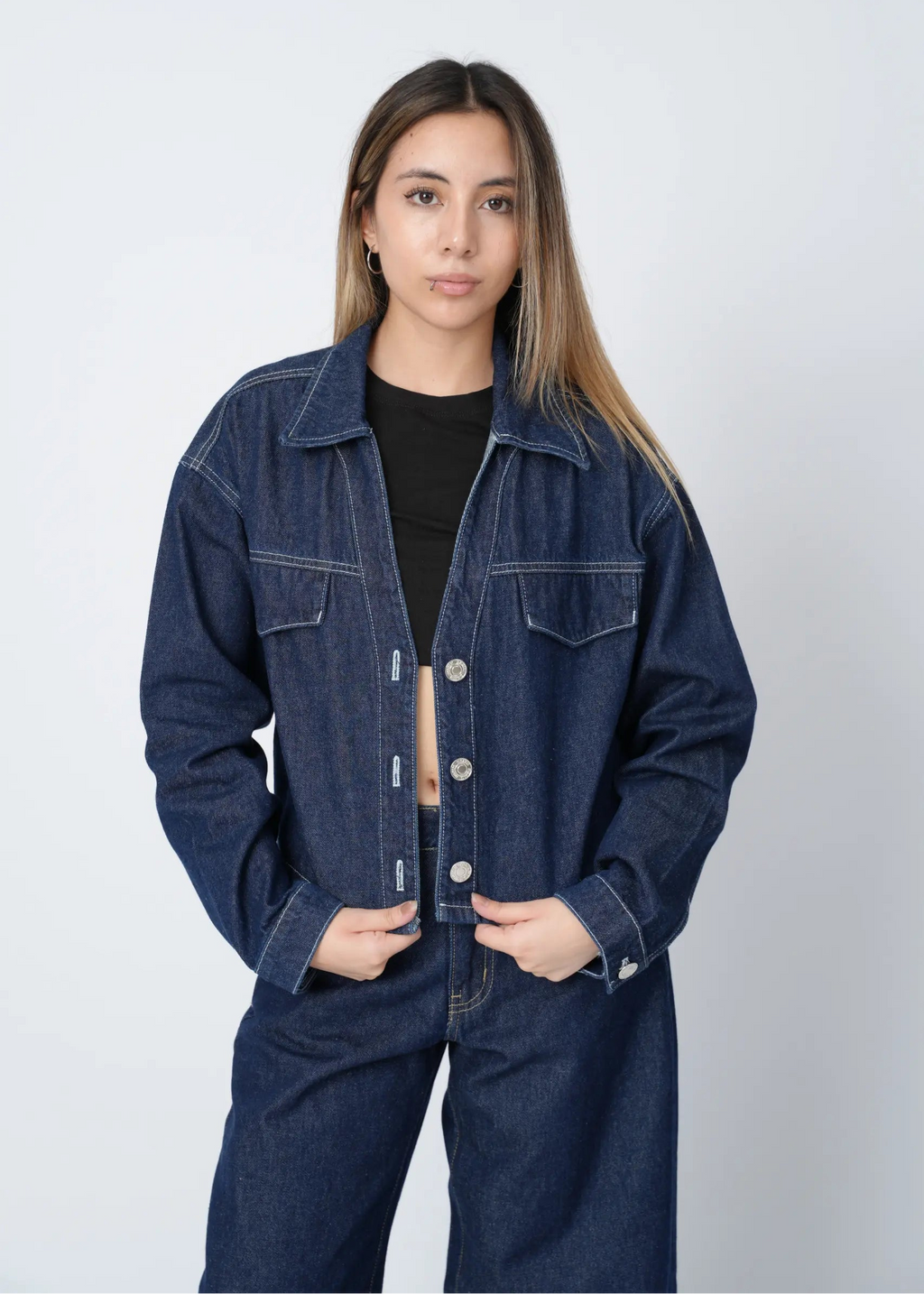 CASACA GIANELLA - INDIGO