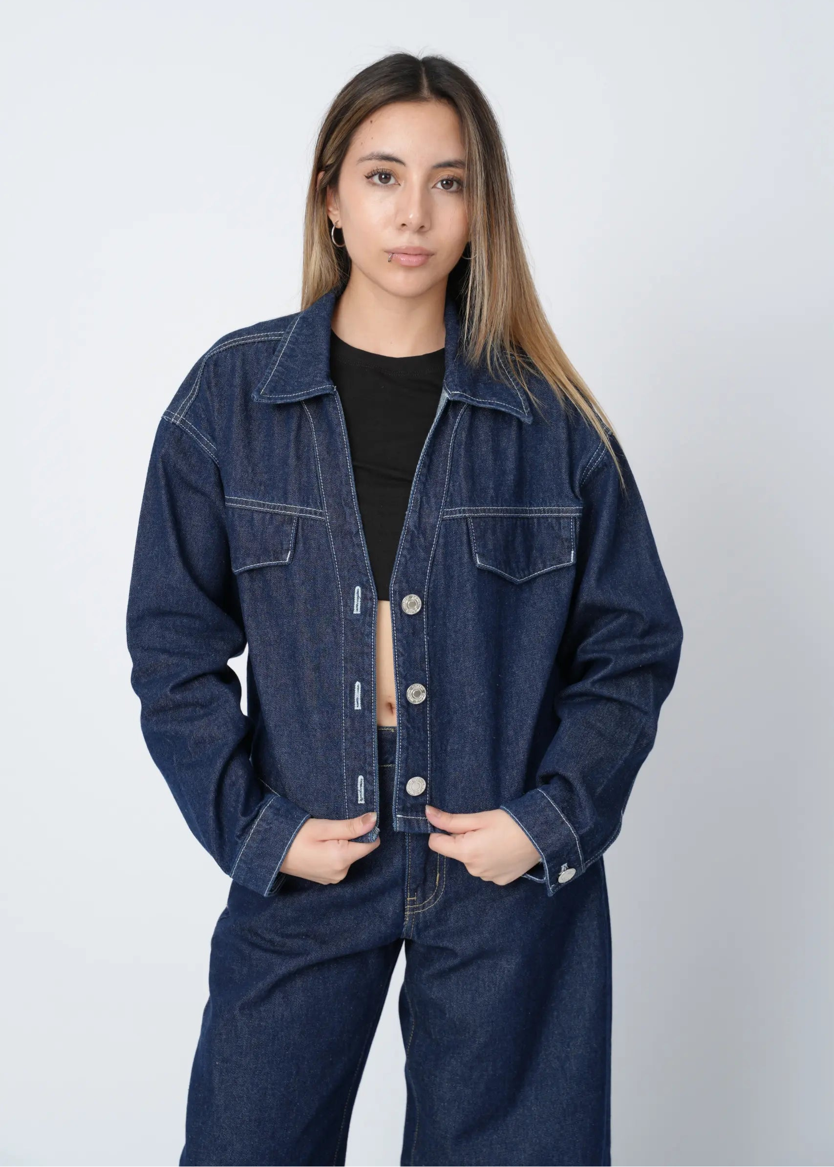 CASACA GIANELLA - INDIGO