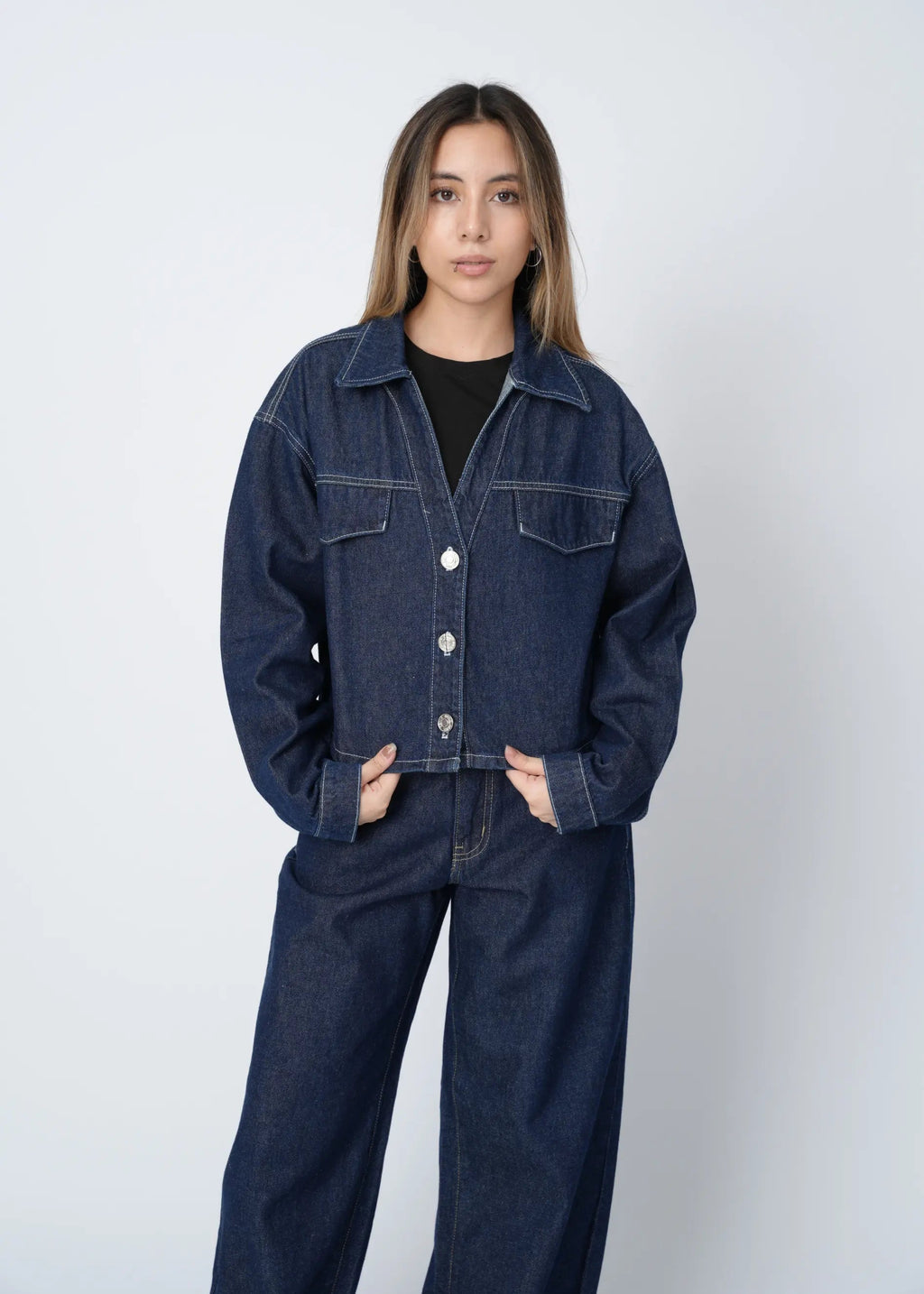 CASACA GIANELLA - INDIGO