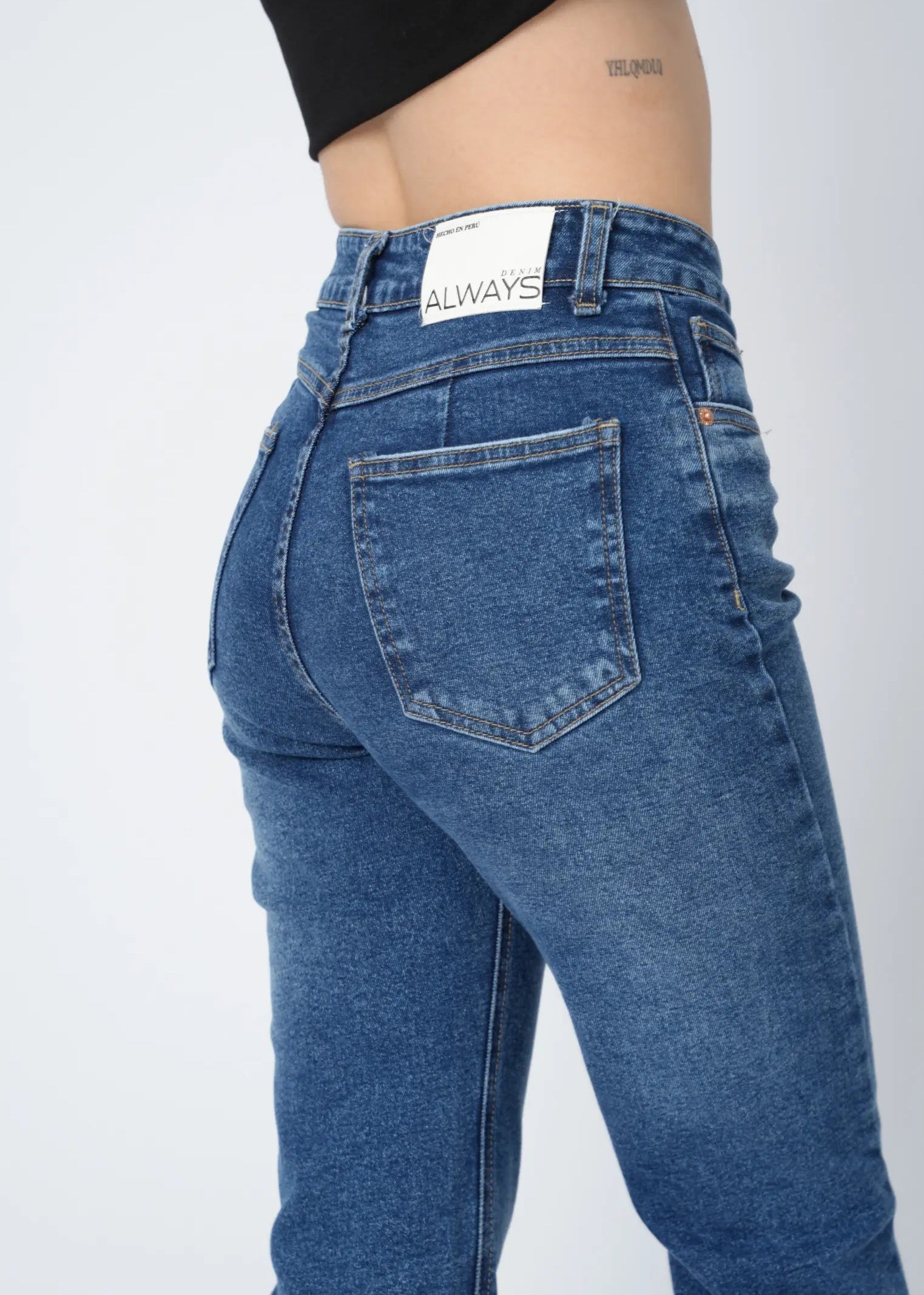 JEAN COMFY RECTO - AZUL