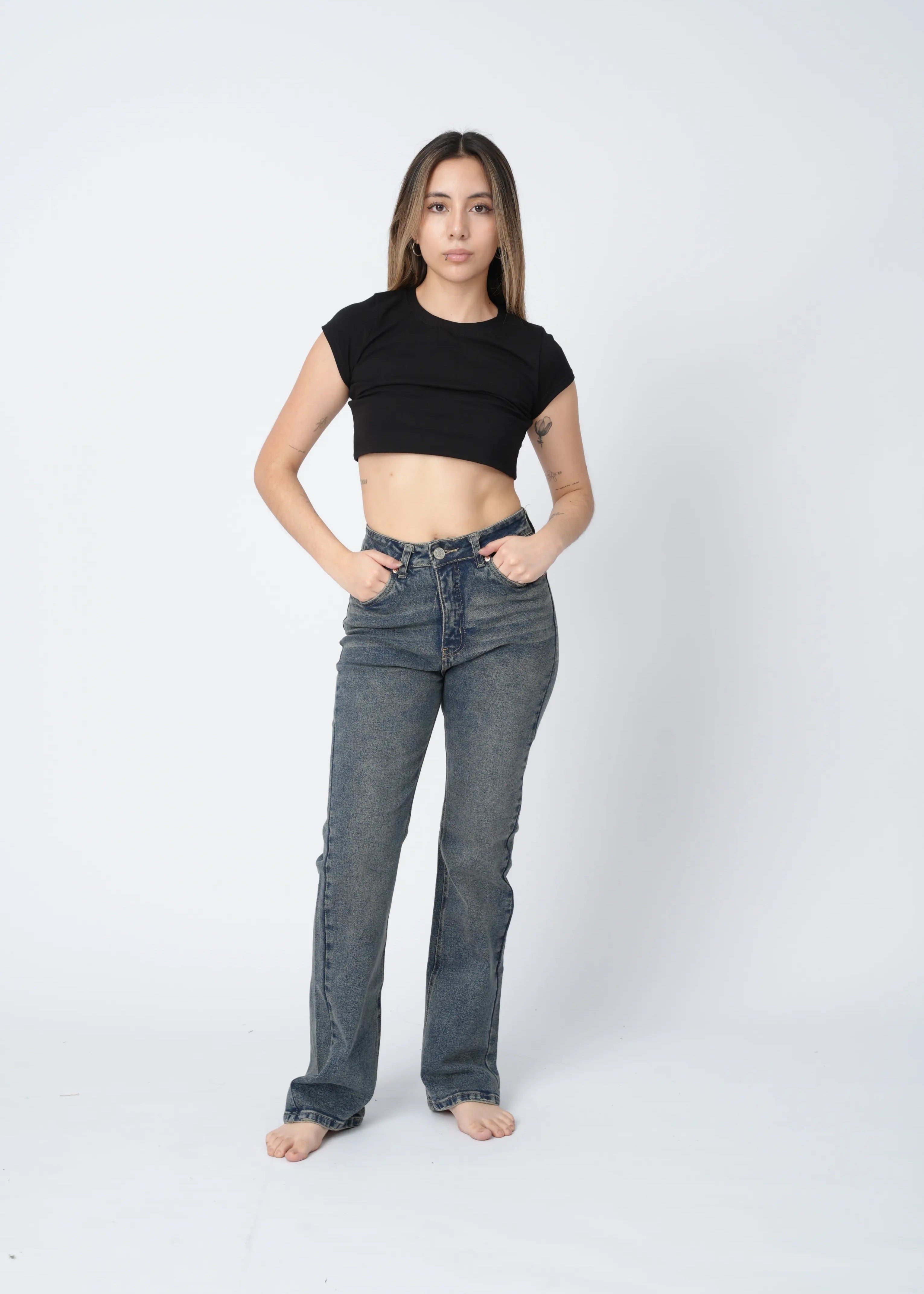 JEAN COMFY RECTO - MADERA