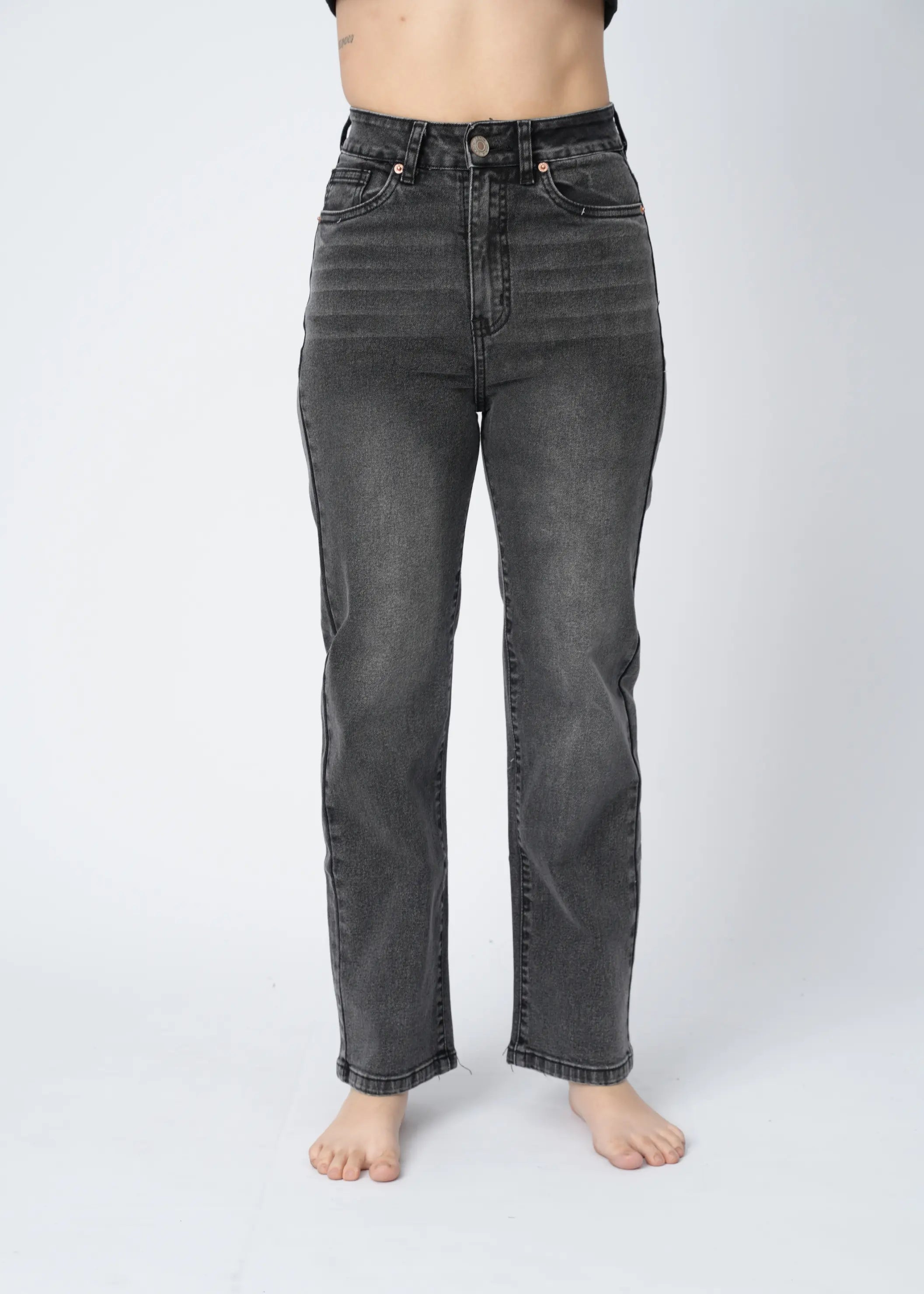 WIDE LEG COMFY - PLOMO OSCURO