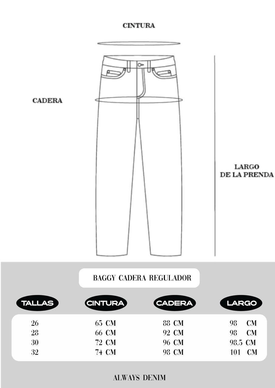 BAGGY REGULADOR - MADERA